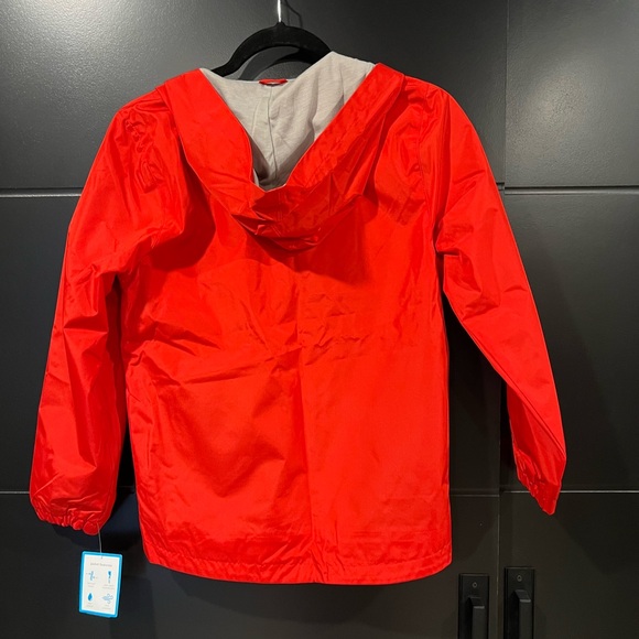 Kids Carter’s Fireman Rain Jacket / Slicker NWT - Red Fireman - size 8 - Picture 4 of 7